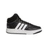 Sneakers alte nere da ragazzo con strisce a contrasto adidas Hoops Mid 3.0 K, Brand, SKU s352500110, Immagine 0